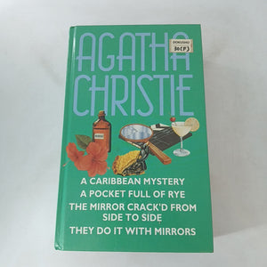 A Caribbean Mystery / A Pocket Full of Rye / The Mirror Crack'd from Side to Side / They Do It with Mirrors by Agatha Christie (Hardcover)