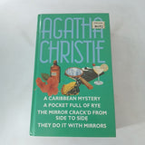 A Caribbean Mystery / A Pocket Full of Rye / The Mirror Crack'd from Side to Side / They Do It with Mirrors by Agatha Christie (Hardcover)