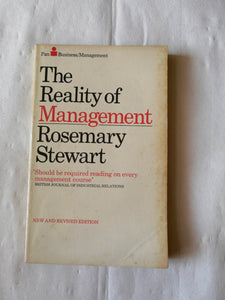The Reality of Management by Rosemary Stewart