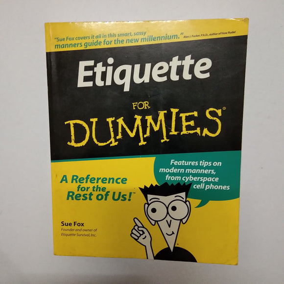 Etiquette for Dummies by Sue Fox