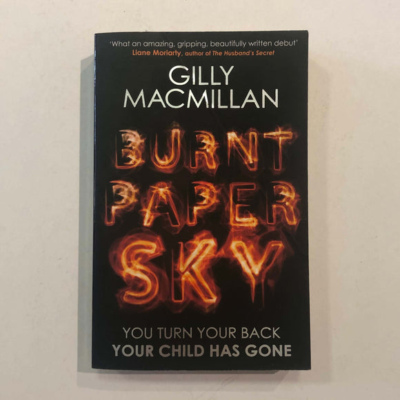 Burnt Paper Sky (Jim Clemo #1) by Gilly Macmillan