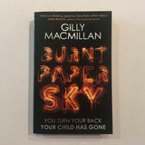 Burnt Paper Sky (Jim Clemo #1) by Gilly Macmillan