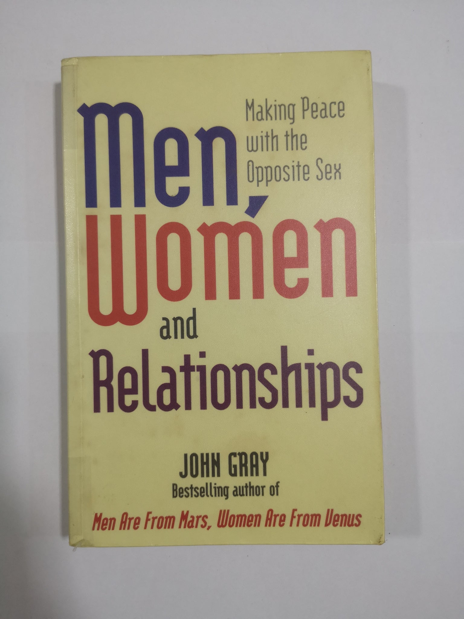 Men, Women and Relationships: Making Peace with the Opposite Sex by Jo –  Dokusho Bookstore - Malaysian Second Hand Book Specialist