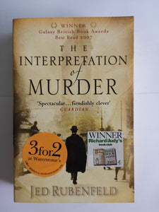 The Interpretation of Murder by Jed Rubenfeld