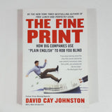 The Fine Print by David Cay Johnston